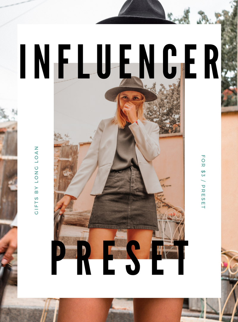 Influencer Preset